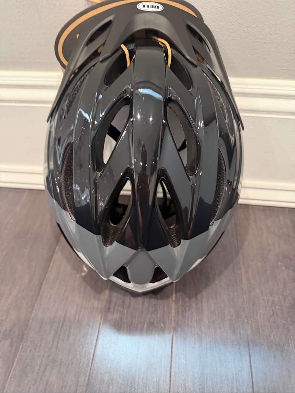 NWT Bell Cycling Helmet in Black and Gray Kids Size 54 - 61 - 21.25” - 24” - Picture 3 of 8